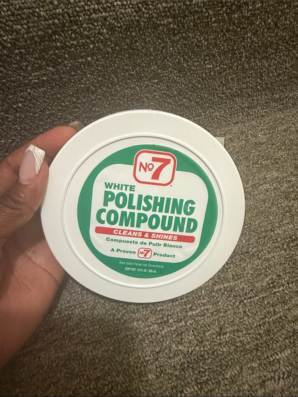 No7 White Polishing Compound - White Cleaning & Shine Paste